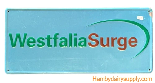 Westfalia Surge Dairy Farm Equipment Sign NOS