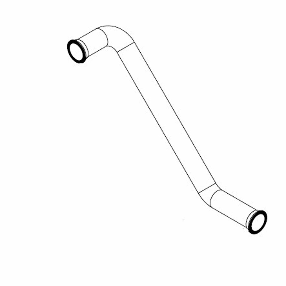 Welded Pipe Bend For 3C Swivel 8801-6482-044