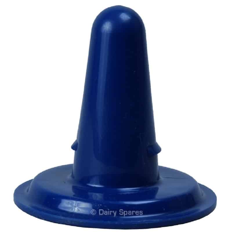 Blue iso approved teat inflation plug – single PP06