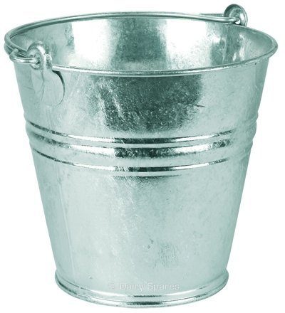 Galvanised Bucket 9ltr – BU12 BU12