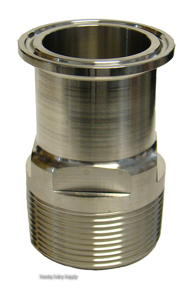 Clamp x MPT 1.5 x 1.5 Stainless Steel Adapter - HD for wrench 4999-1000-911
