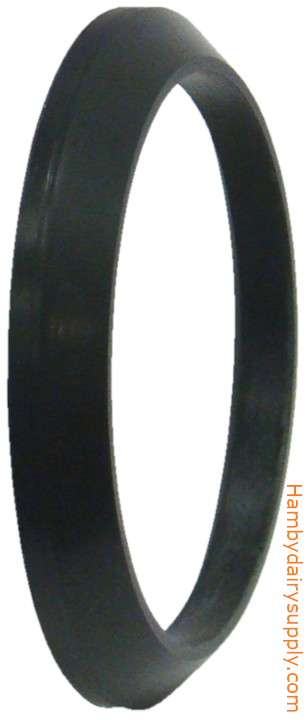 2.5 Bevel Seat Gasket Black Buna-N Rubber 4999-1000-025