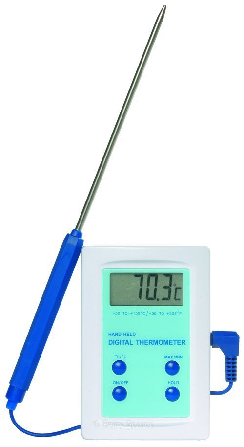 Electronic Test Thermometer Stainless Steel Probe – TH21 TH21
