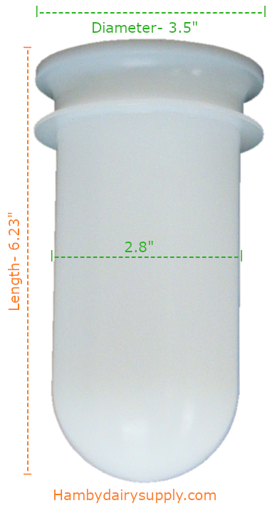 Special Long Poly Wash Plug for 3 inch Tee 4999-1070-237