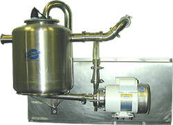 Pipeline Milking System for 12 goats / sheep without stalls