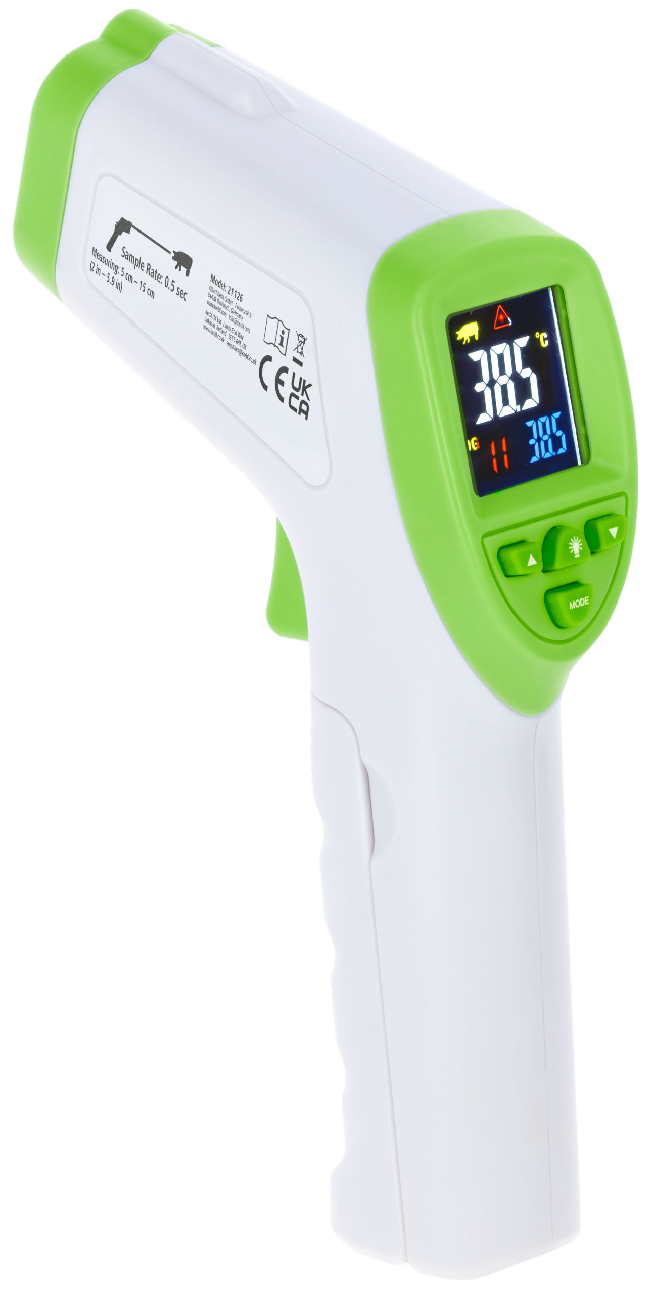 Infrarot-Thermometer mit 3 Modi (Tier, Mensch, Objekte)