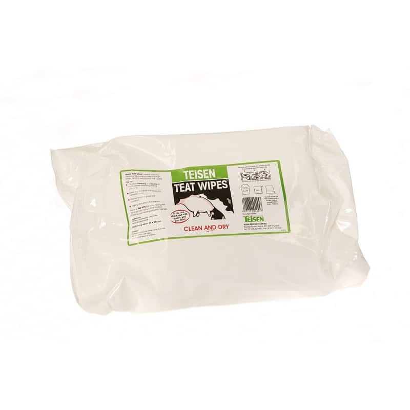 Teisen sanitising teat wipe refill – pack of 600 TW12AC