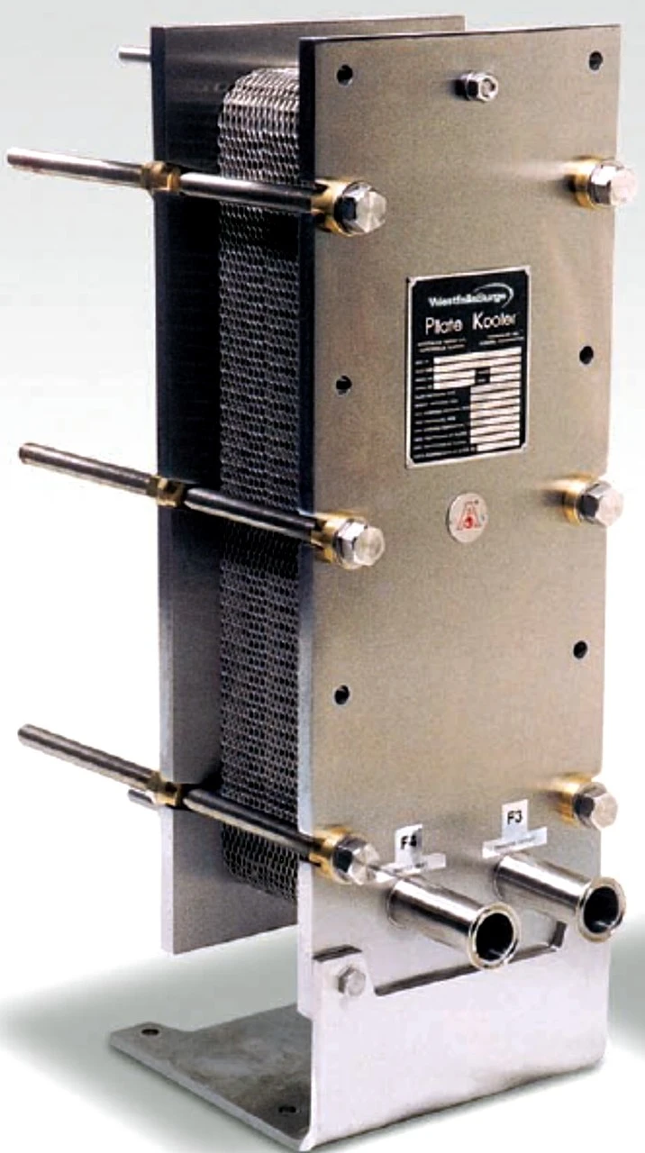 45 or 61 or 81 Plate Dual Pass KOOLWAY® T-8 Plate cooler - Made in USA - Free Shipping 7750-0102-205