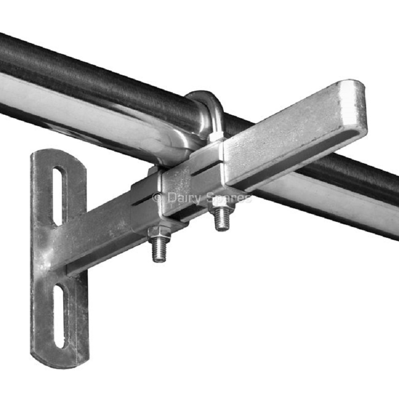 Zinc plated wall mounted sliding bracket (horizontal) TA040