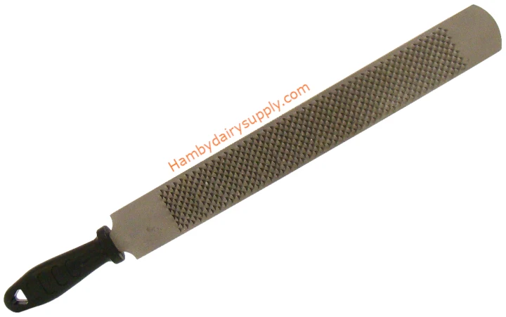 Hoof Rasp with Handle - Double Sided Heavy Duty