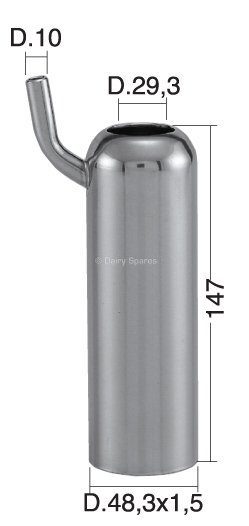 Stainless Steel Teat Cup Shell Suitable for Fullwood – 92262