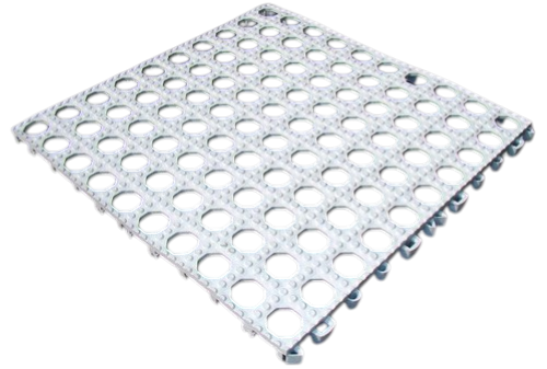 Parlor Floor Mat - White - 20 x 20 x 1 (Case of 10) Call to Order 4999-1110-171
