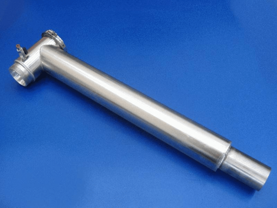Vacutech Performance Unit DMS8 Vacuum Pump Stainless Steel Silencer and Non-Return Valve Assembly