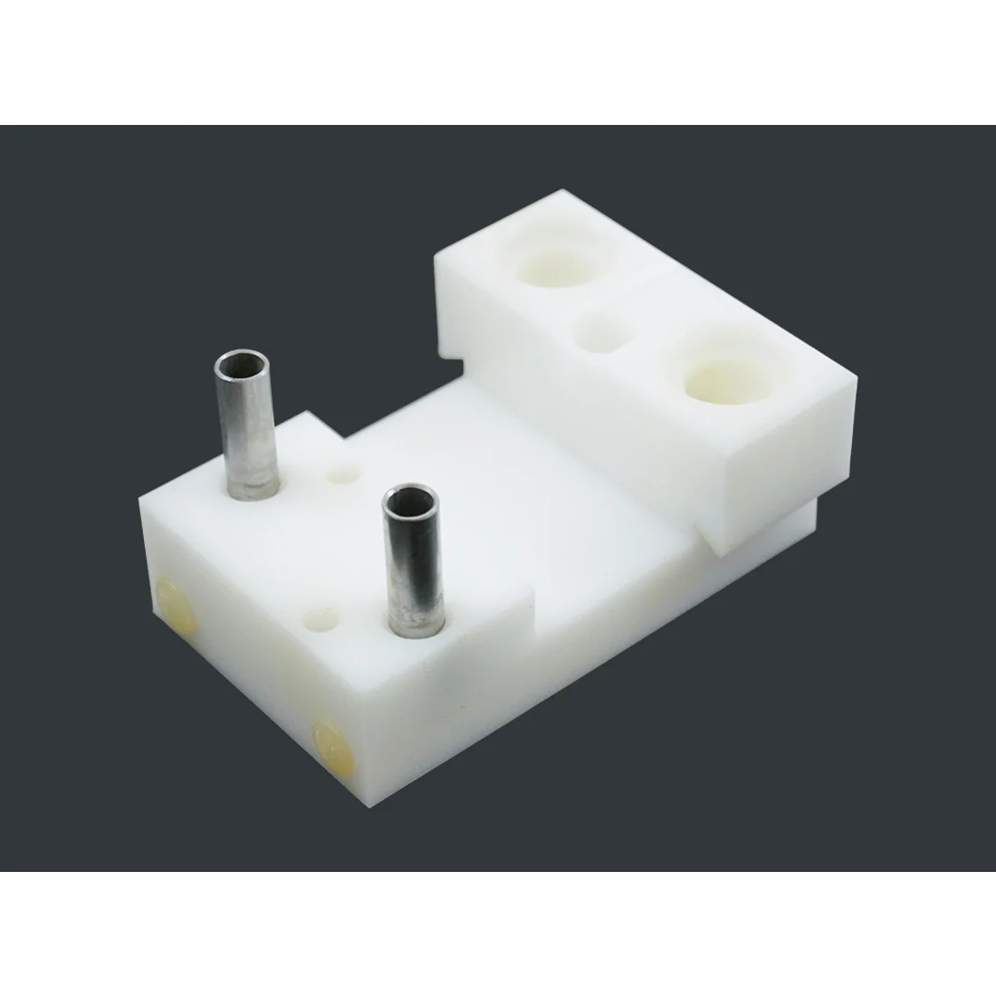 Pulsator block, teflon, used