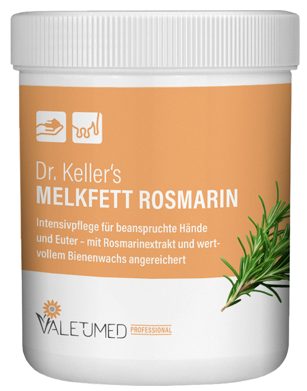 Melkfett Dr. Keller mit Rosmarin | 500 ml