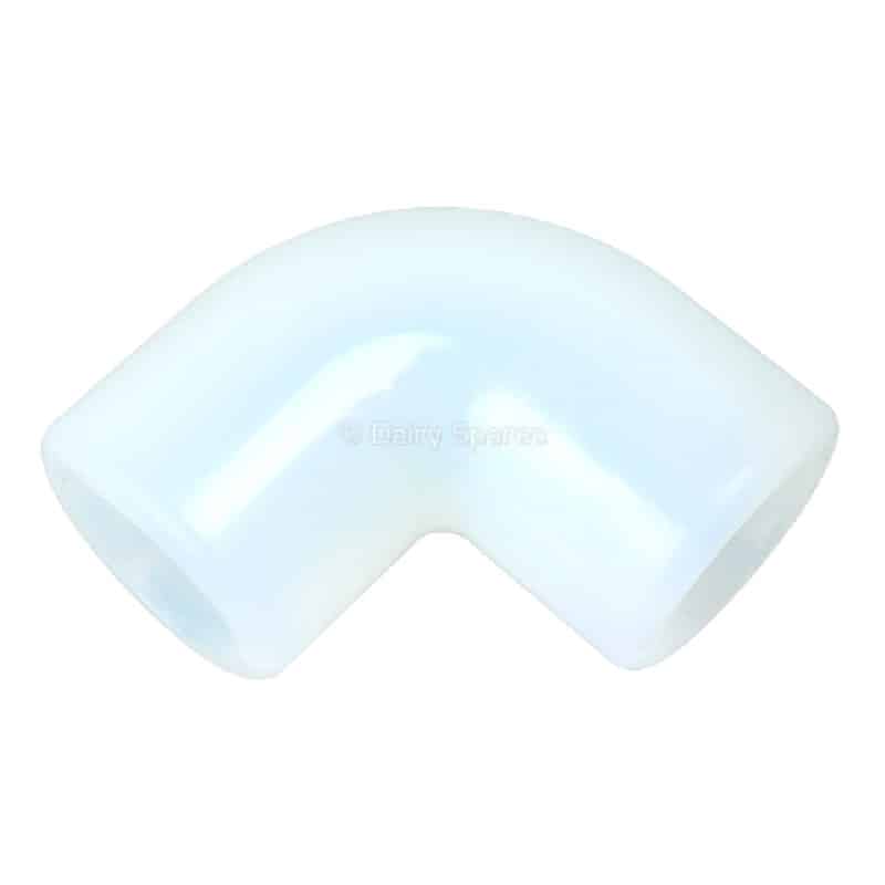 Clear silicone elbow 40mm SF27