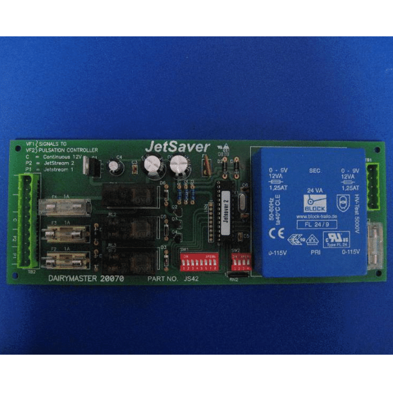 Dairymaster jetstream jetsaver energy saving wash controller pcb