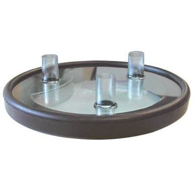 3 Nipple Lexan Plastic Lid for milking 2 animals at a time