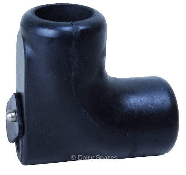 Rubber Elbow c/w Drain Hole and Flap 32mm – RF20F RF20F