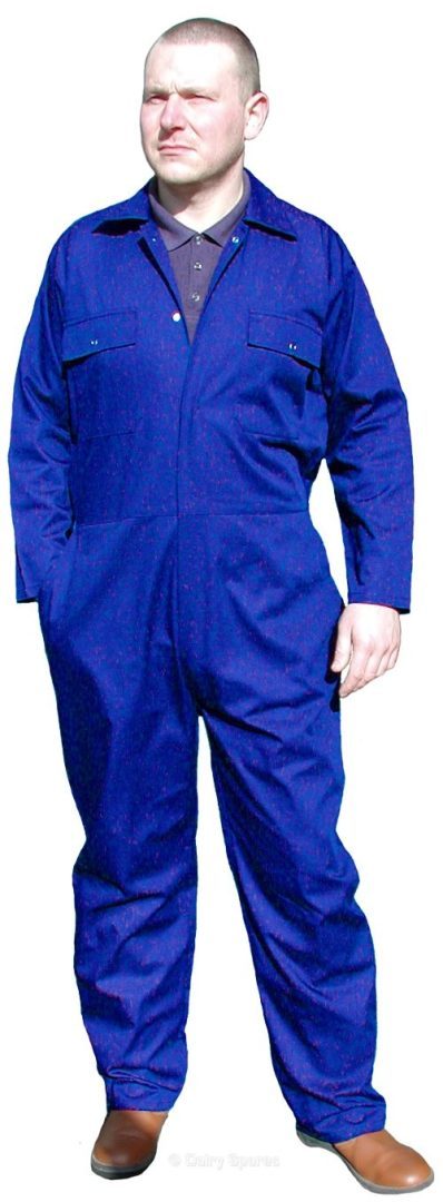 Boiler Suit Polycotton Royal Blue – BS48 BS48