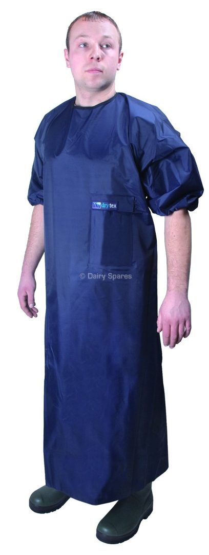 drytex Devon Dairy Gown Short Sleeved Navy Blue – CL29XX CL29XX