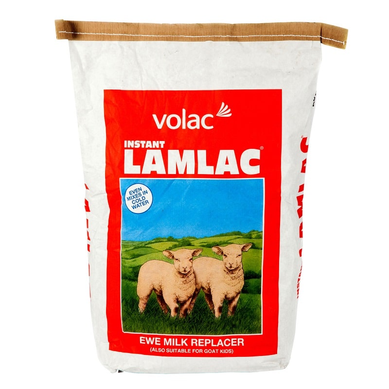 Volac lamlac instant – ewe/kid milk replacement powder (5kg)