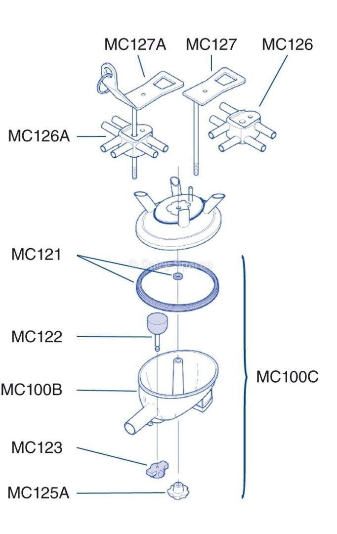 Lock Nut for Orbiter Claw – MC125A MC125A