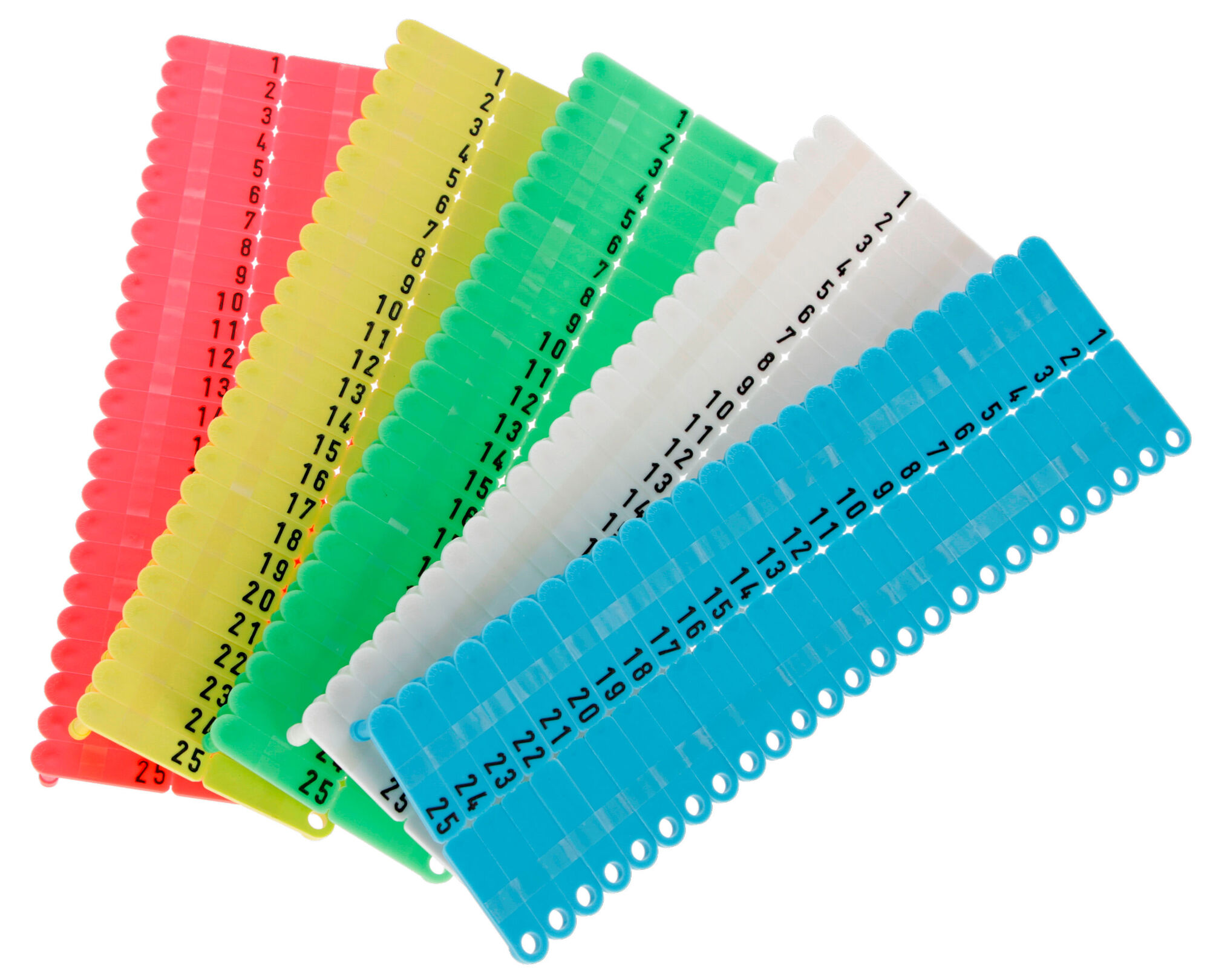 Twintag - Ohrmarken, blanco | 50er Pack