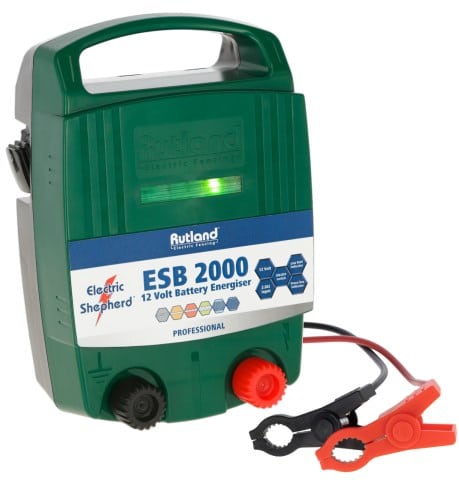 Rutland ESB 2000 battery fence energiser ESB 2000