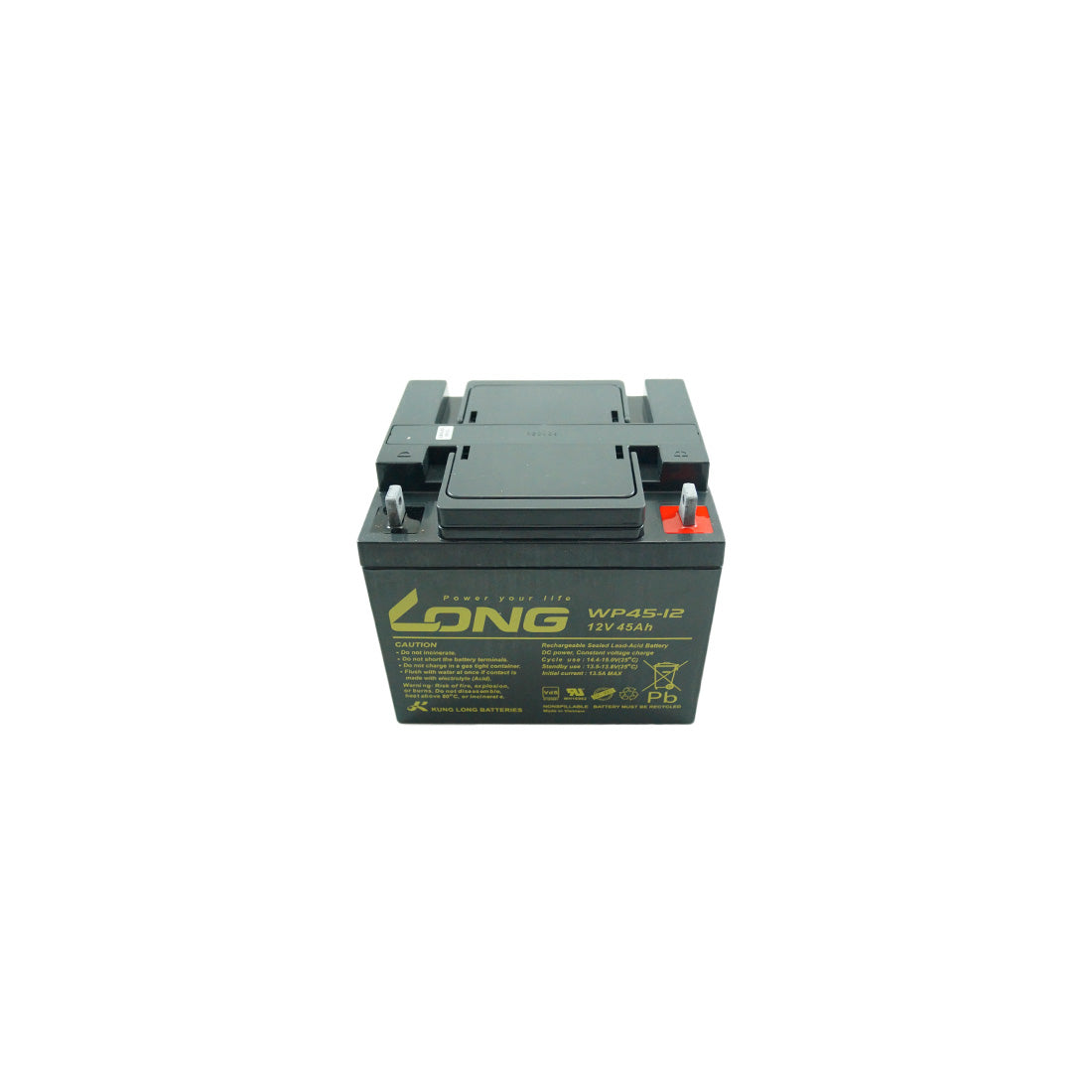 M/S - Lead-acid battery, dry 12V/45 Ah U102289