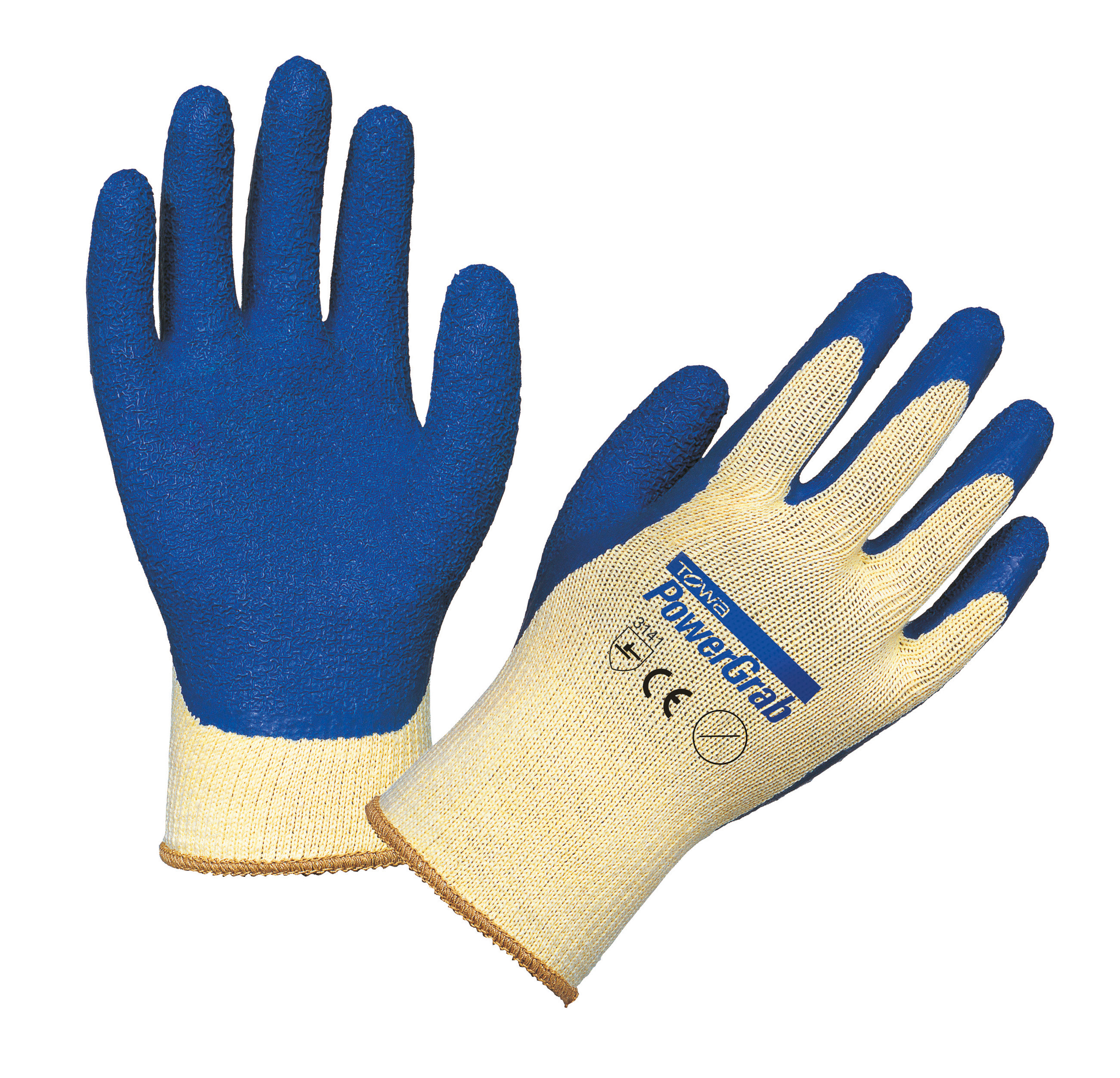 Strickhandschuhe in Latex "PowerGrab"