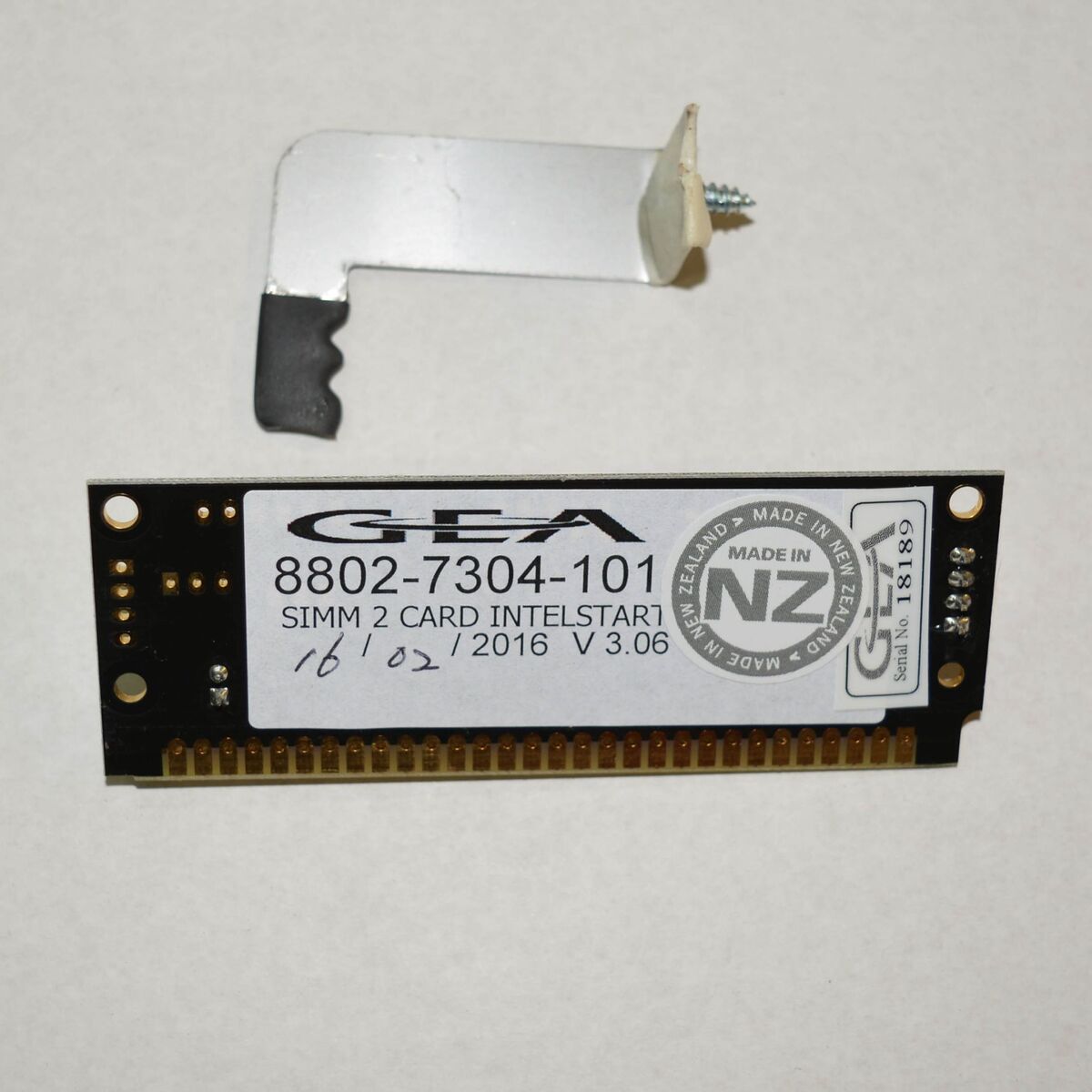 SIMM 2/3 Program Card For Intelstart/Plant M 8802-7304-101