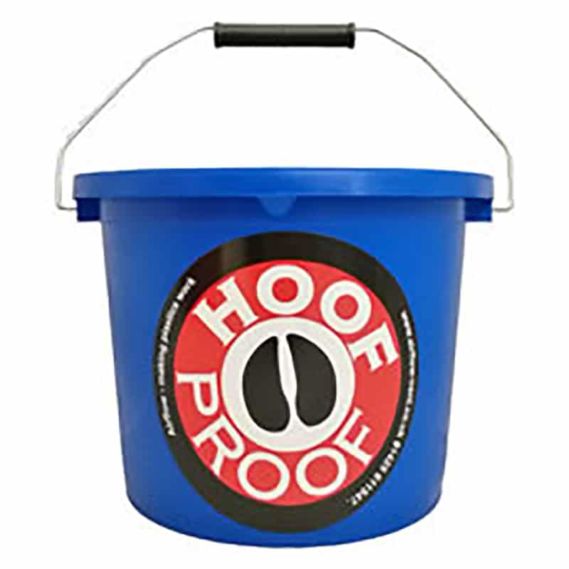 Hoof Proof Heavy Duty Bucket – 15 LT – Various Colours