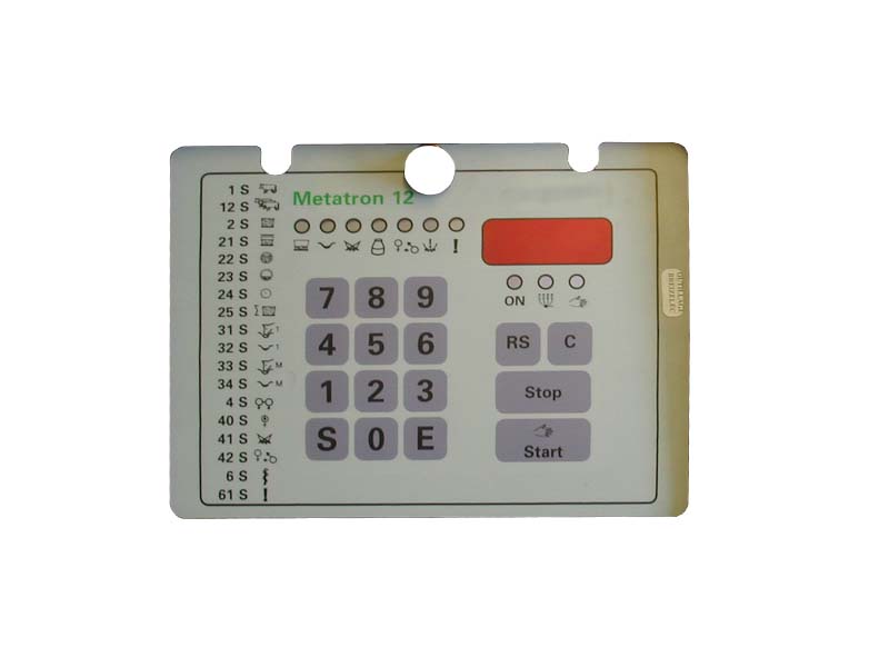 Tastaturfolie passend für GEA Westfalia Metatron 12 7161-2792-100