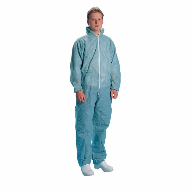 Disposable boiler suit in blue – various sizes