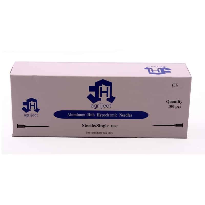 Agriject aluminium hub needles OF 100