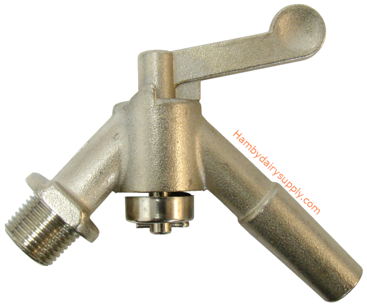 Vacuum Lever Stallcock - 3/8 NPT Angle Style ITP 3200003