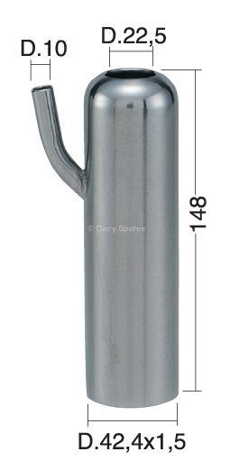 Stainless Steel Teat Cup Shell Suitable for Delaval Harmony – TE26 TE26