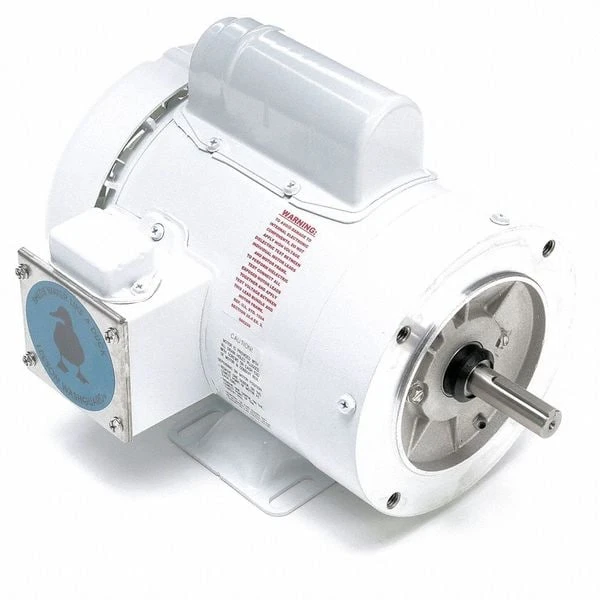 1 HP 1 PH Wash Down Milk Pump Motor for DeLaval, SP, Universal & Westfalia WLT Keyed Shaft 4999-1011-123
