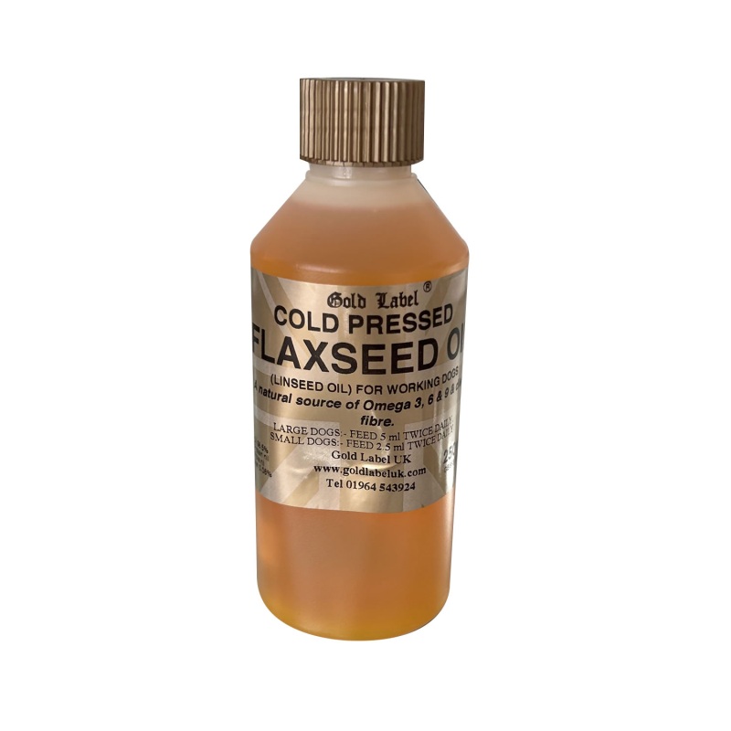 Gold Label Canine Flaxseed Oil GLD1220