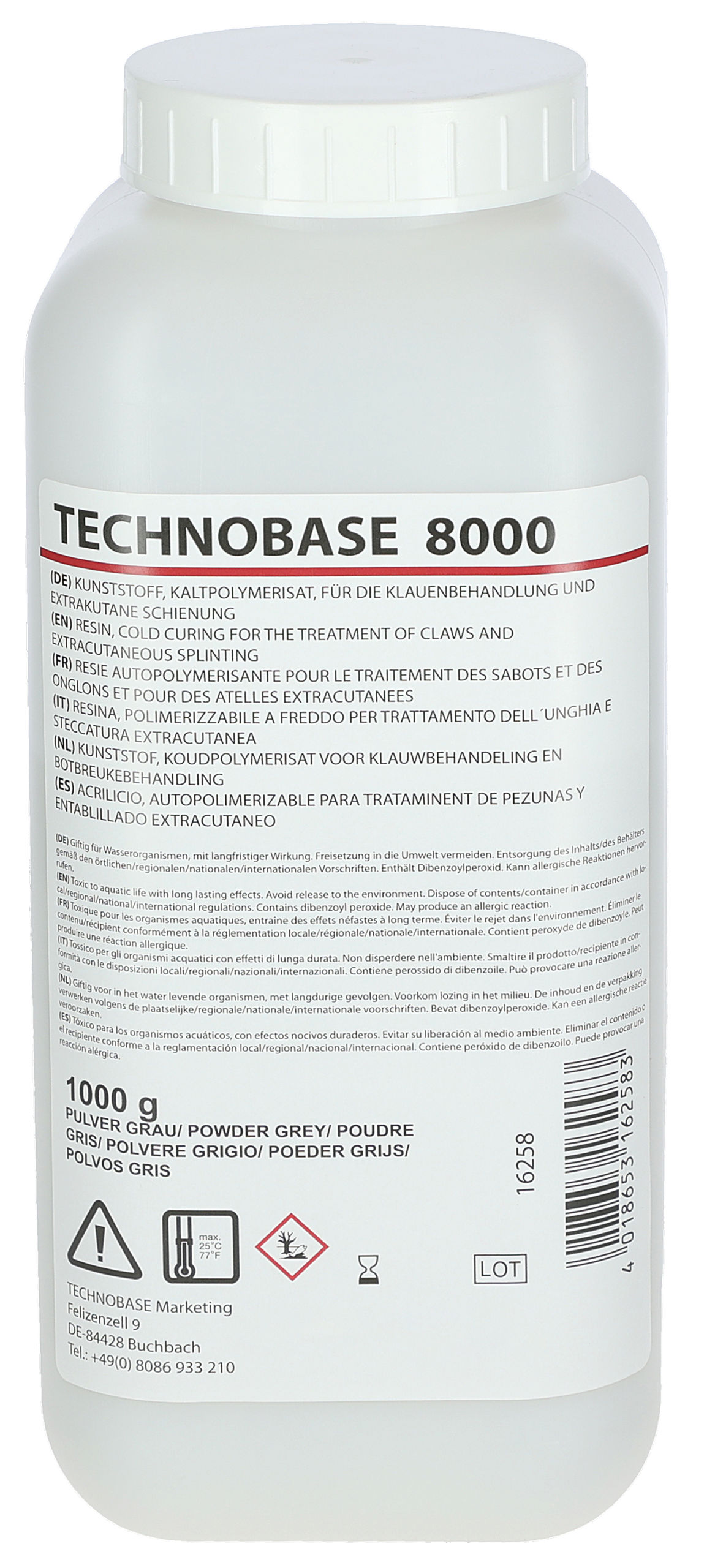 Technobase Pulver | 1000g