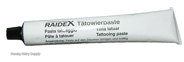 Black Tattoo Paste 5 oz by Raidex