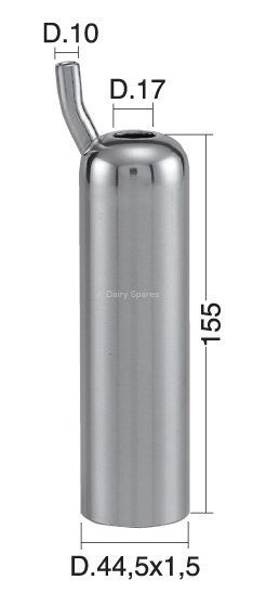 Stainless Steel Teat Cup Shell Suitable for Delaval – TE24 TE24