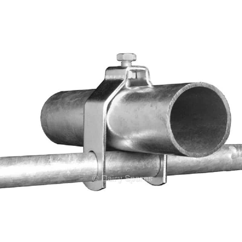 Galvanised crossed clamp bracket (various sizes) TA030
