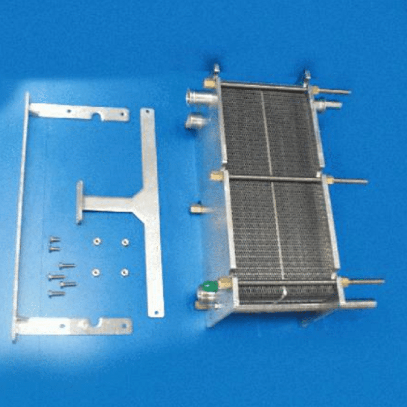 Dairymaster industrial double stage stainless steel plate cooler (90+1 plate)