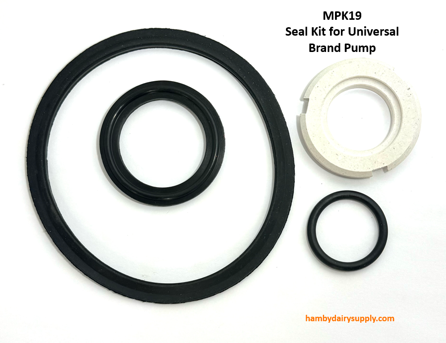 Milk Pump Seals Kit for Universal 3 pin driver (4 piece) 4999-1010-381