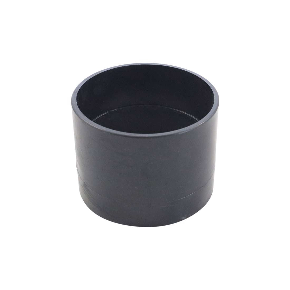 Stainless steel union rubber sleeve - 4" - Black D10310290