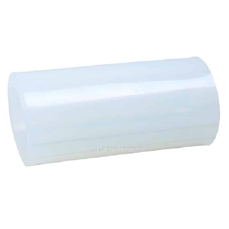 Clear silicone straight connector 50mm SF03