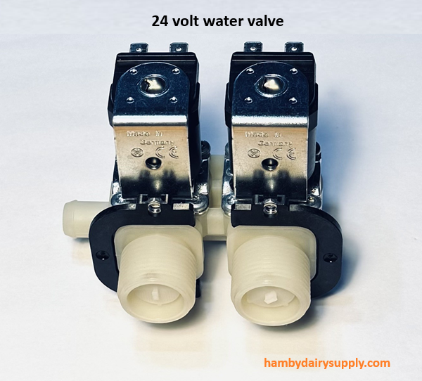 Double Water Valve 24v for Delaval C125 Washer M-91868