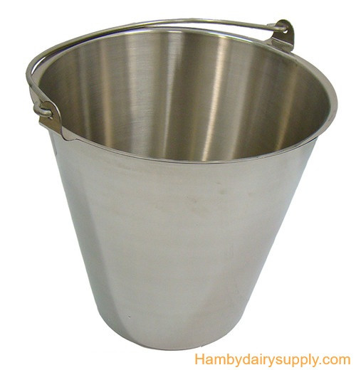 16 Quart Stainless Steel Pail - Best Quality - USA
